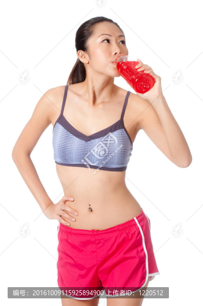 健身的女人