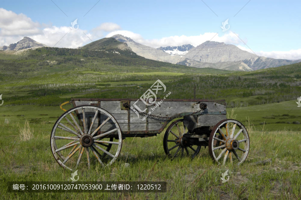 先鋒木制馬車