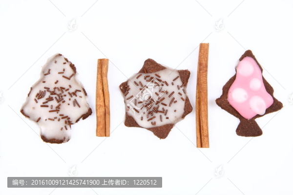 圣誕餅干和肉桂
