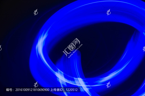 藍色的摘要