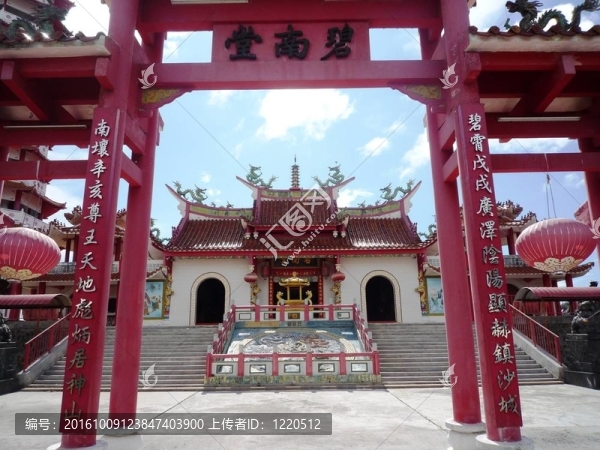 亞庇的中華寺；沙巴；Borneo