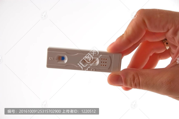 懷孕試驗-近距離