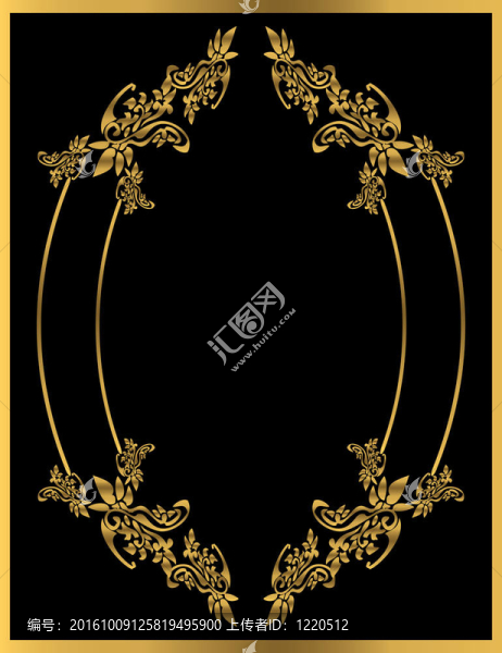 金色花框1