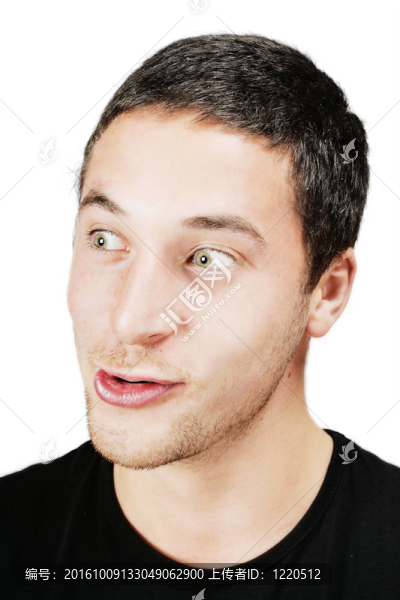 在白人中分離的開朗的人
