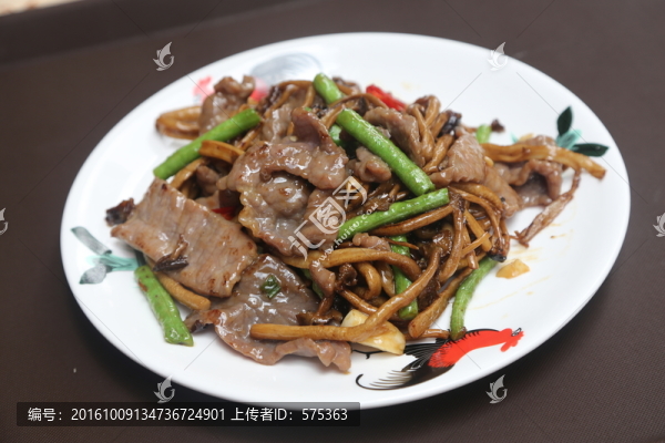 茶樹菇炒牛肉