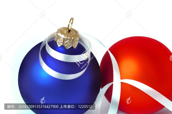 兩個(gè)圣誕球分離