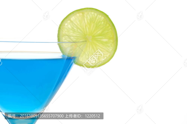 藍色的飲料