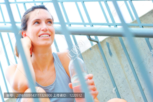 城市成熟女性鍛煉