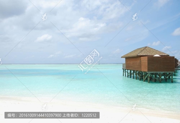 馬爾代夫水上別墅（沙灘景）