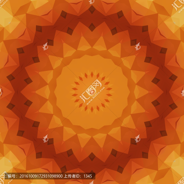 抽象幾何花紋