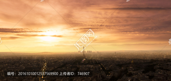 巴黎黃昏