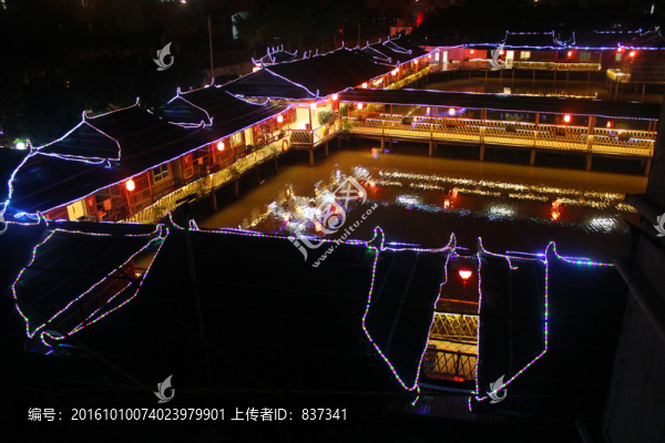 農(nóng)莊夜景