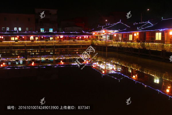 農(nóng)莊夜景