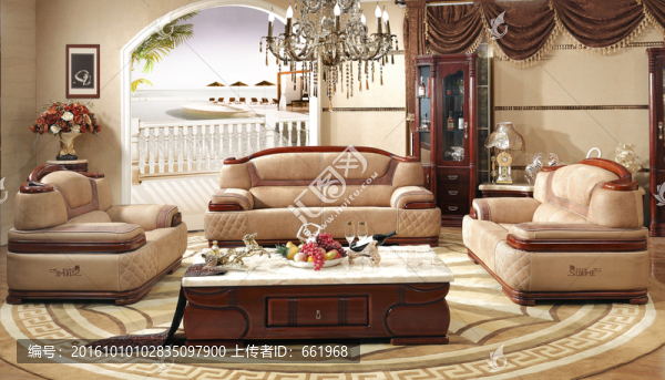 沙發(fā),茶幾,新古典家具