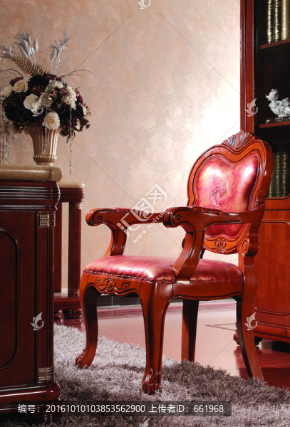 扶手椅,休閑椅,新古典家具