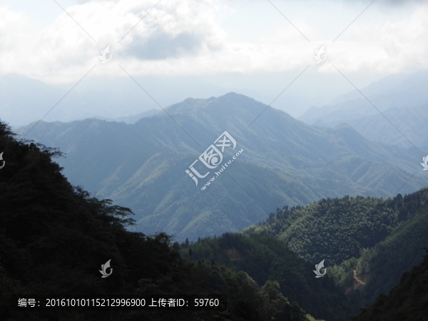 高山云霧