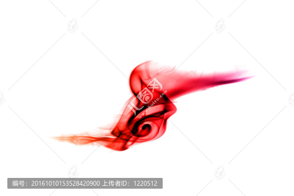 梯度有色煙霧形狀
