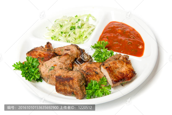 烤的肉