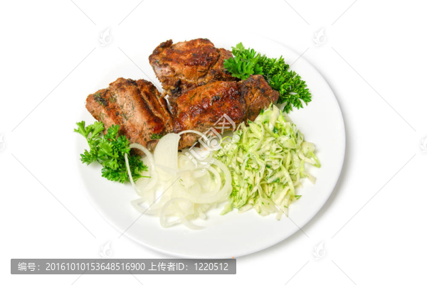 烤的肉
