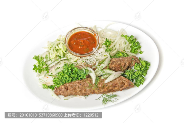 碎羊肉
