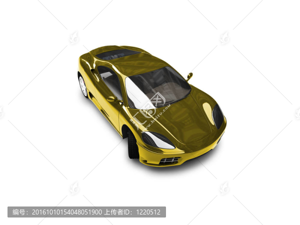 隔離黃金超級汽車前視圖03