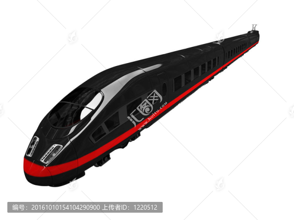 黑色列車隔離視圖