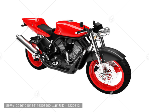 隔離摩托車前視圖