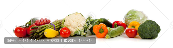 一排白色的蔬菜