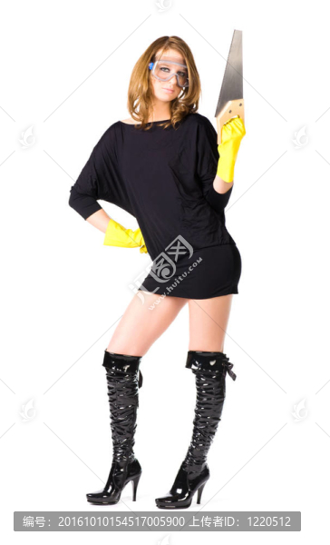 性感的女工人