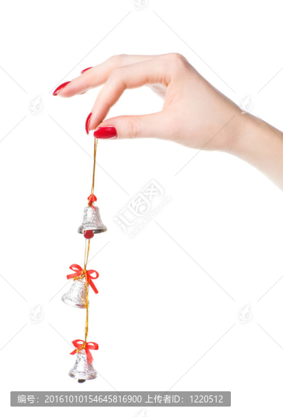 女人手上的小鈴鐺