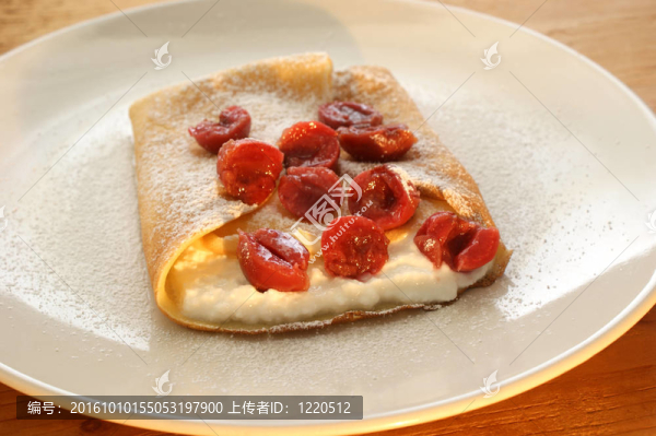新鮮美味煎餅做煎餅日