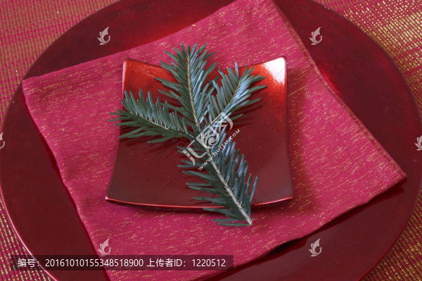 圣誕餐桌