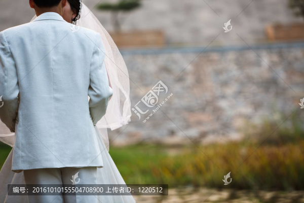 婚禮的夫婦