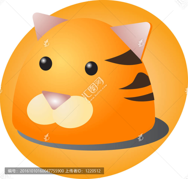 卡通老虎