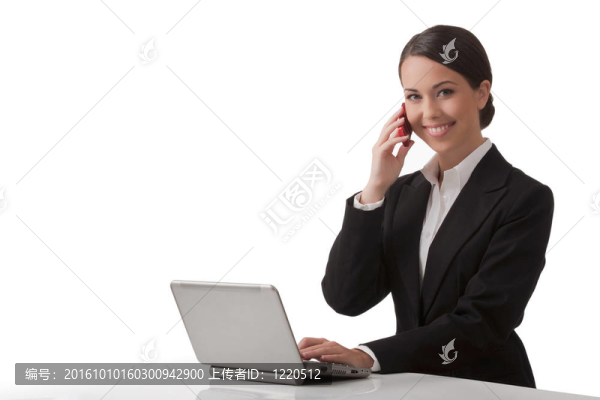 成功的年輕女人
