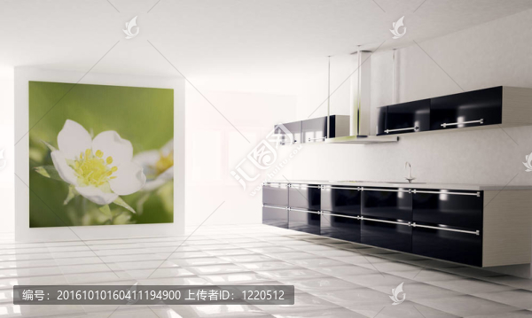 現(xiàn)代廚具3d