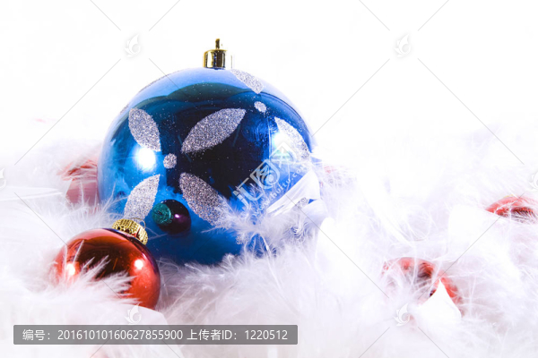 白色空間圣誕飾品