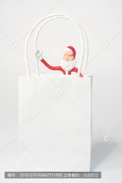 Santa圣誕袋。