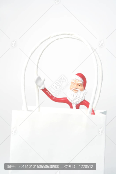 Santa圣誕袋。