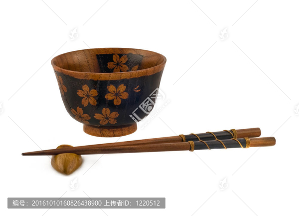 日本筷子和一個(gè)碗