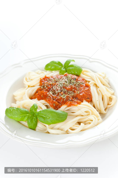 自制的肉醬面