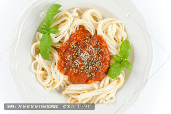自制的肉醬面