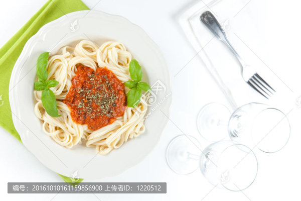 自制的肉醬面