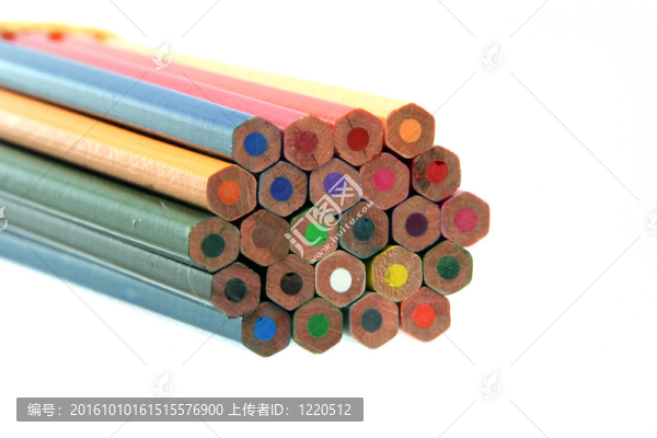 彩色鉛筆的細節(jié)
