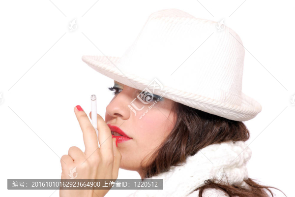 年輕漂亮的女孩特寫