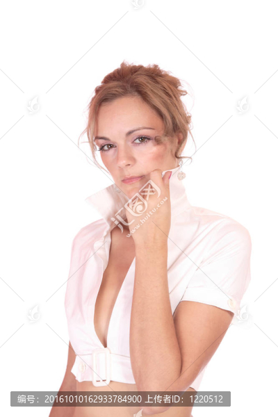 美麗的微笑的女人