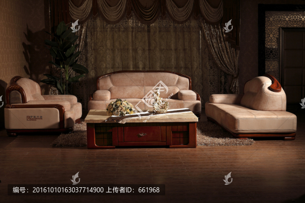 沙發(fā),茶幾,新古典家具