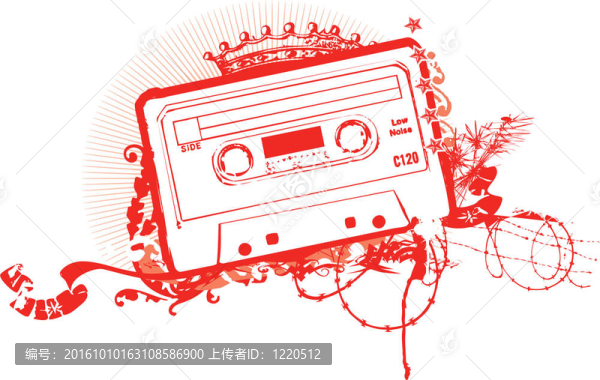 盒式磁帶stenci