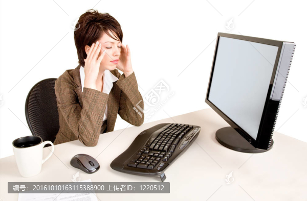商人休息她的頭