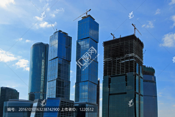 莫斯科市摩天大廈的建設(shè)